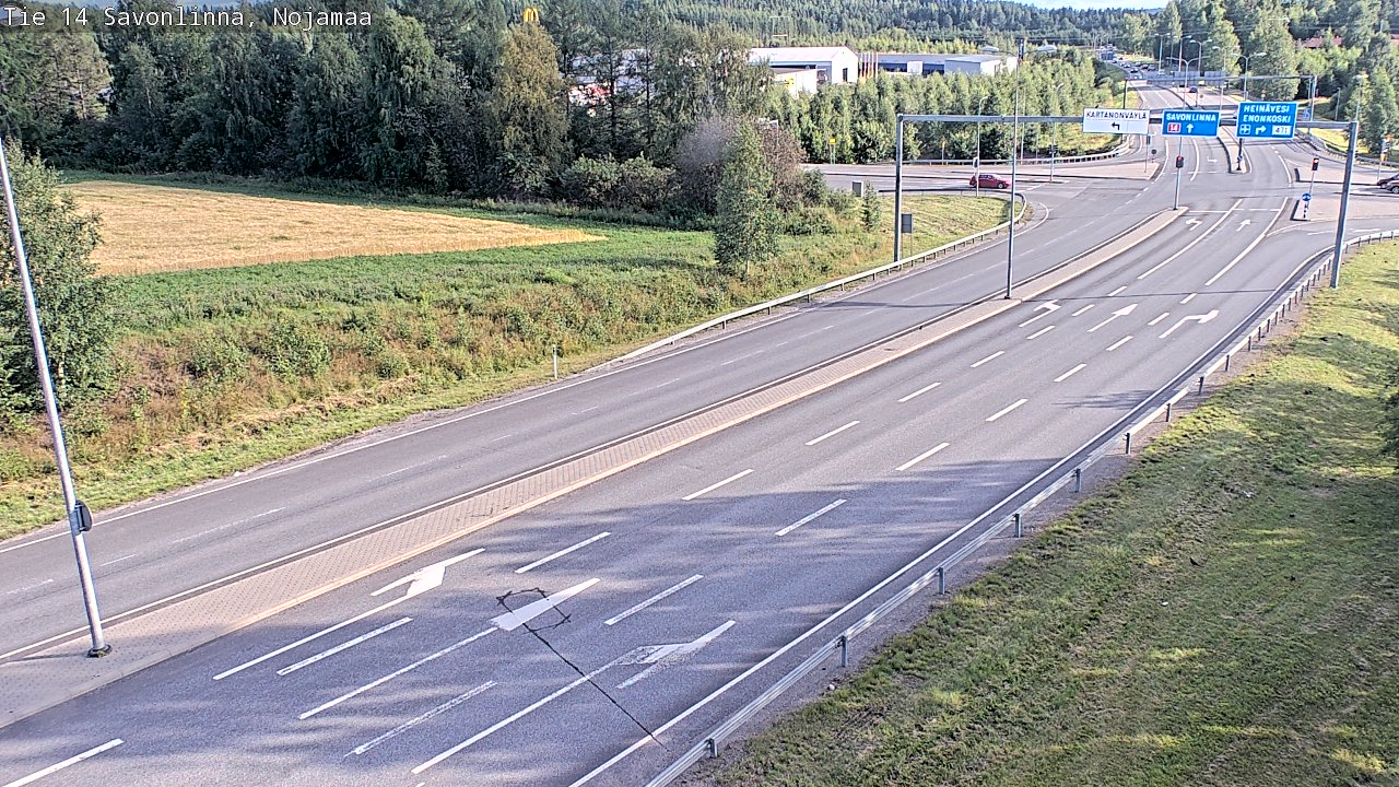 Kelikamerat Kuva Tie 14 Savonlinna, Nojanmaa, Savonlinna, Etelä-Savo