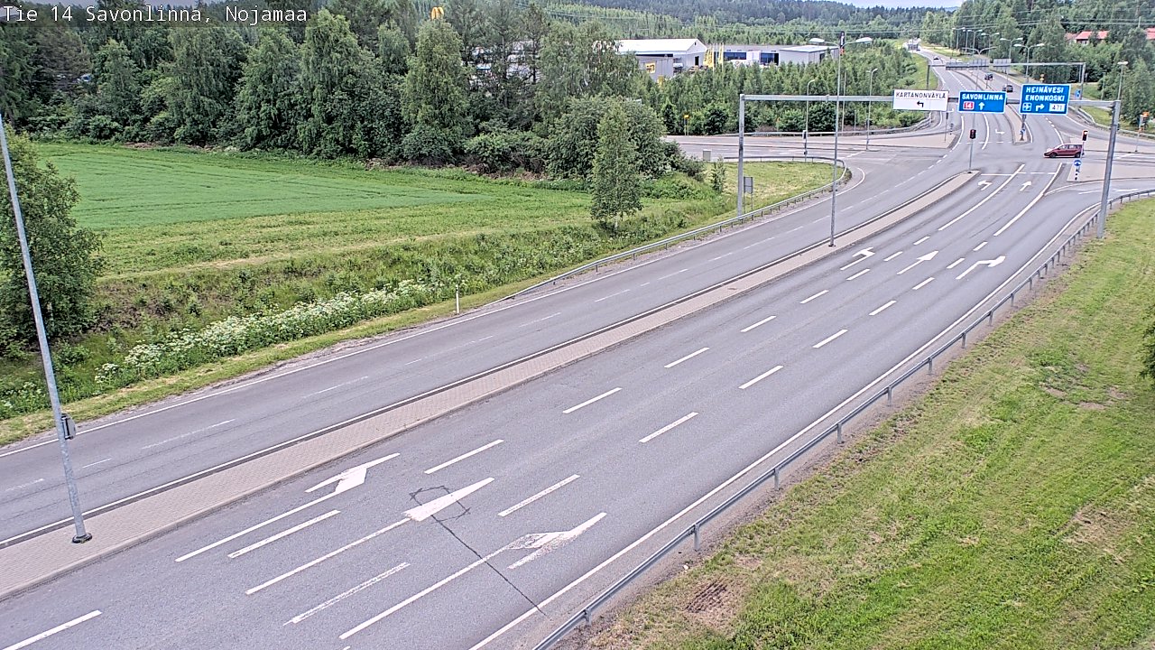Kelikamerat Kuva Tie 14 Savonlinna, Nojanmaa, Savonlinna, Etelä-Savo