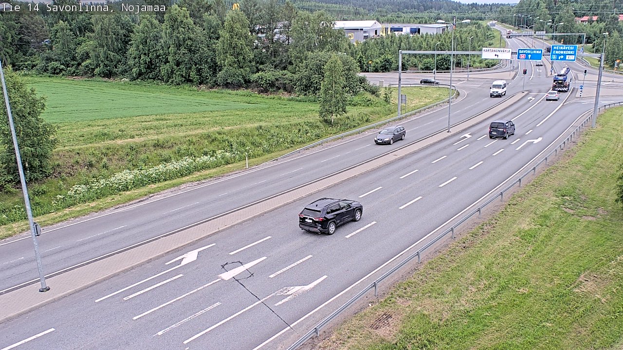 Kelikamerat Kuva Tie 14 Savonlinna, Nojanmaa, Savonlinna, Etelä-Savo