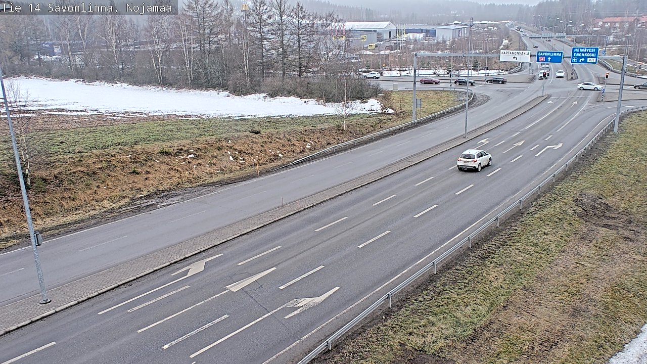 Kelikamerat Kuva Tie 14 Savonlinna, Nojanmaa, Savonlinna, Etelä-Savo