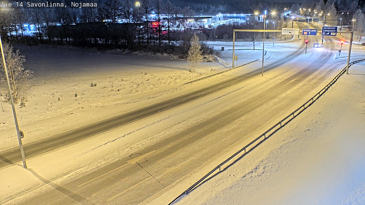 Kelikamerat Kuva Tie 14 Savonlinna, Nojanmaa, Savonlinna, Etelä-Savo