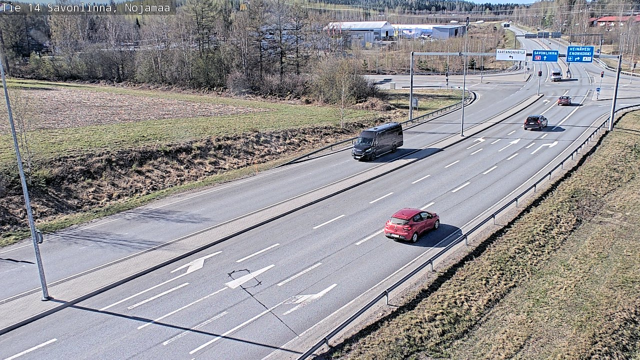Kelikamerat Kuva Tie 14 Savonlinna, Nojanmaa, Savonlinna, Etelä-Savo