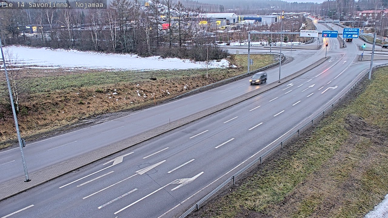 Kelikamerat Kuva Tie 14 Savonlinna, Nojanmaa, Savonlinna, Etelä-Savo