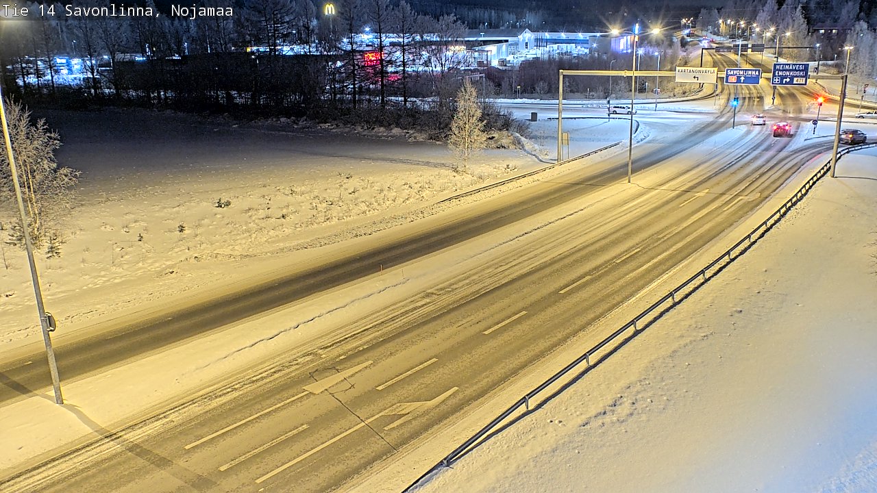 Kelikamerat Kuva Tie 14 Savonlinna, Nojanmaa, Savonlinna, Etelä-Savo