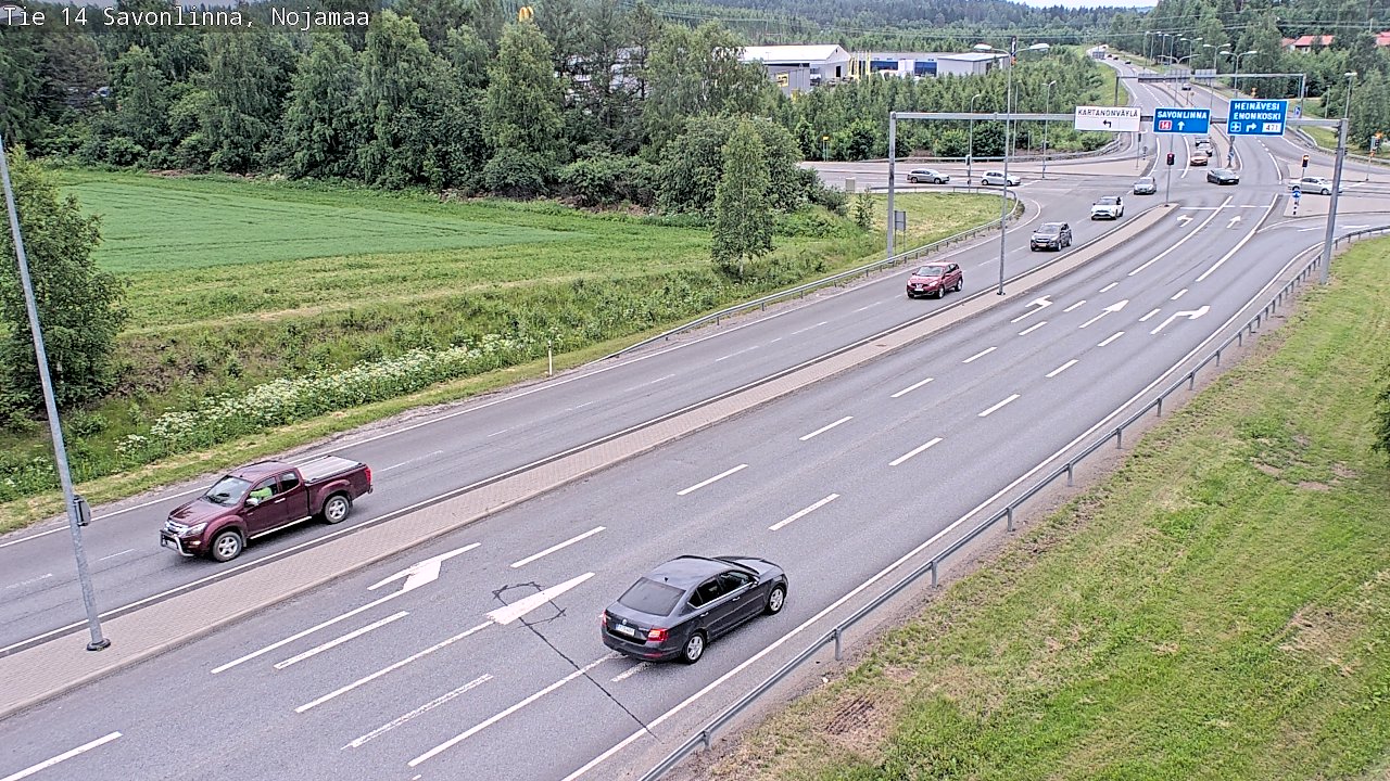 Kelikamerat Kuva Tie 14 Savonlinna, Nojanmaa, Savonlinna, Etelä-Savo