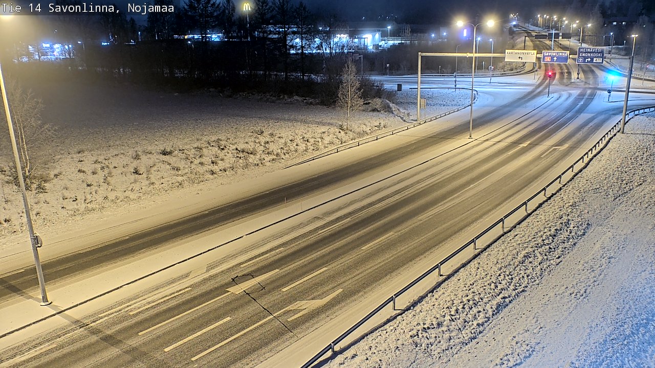 Kelikamerat Kuva Tie 14 Savonlinna, Nojanmaa, Savonlinna, Etelä-Savo