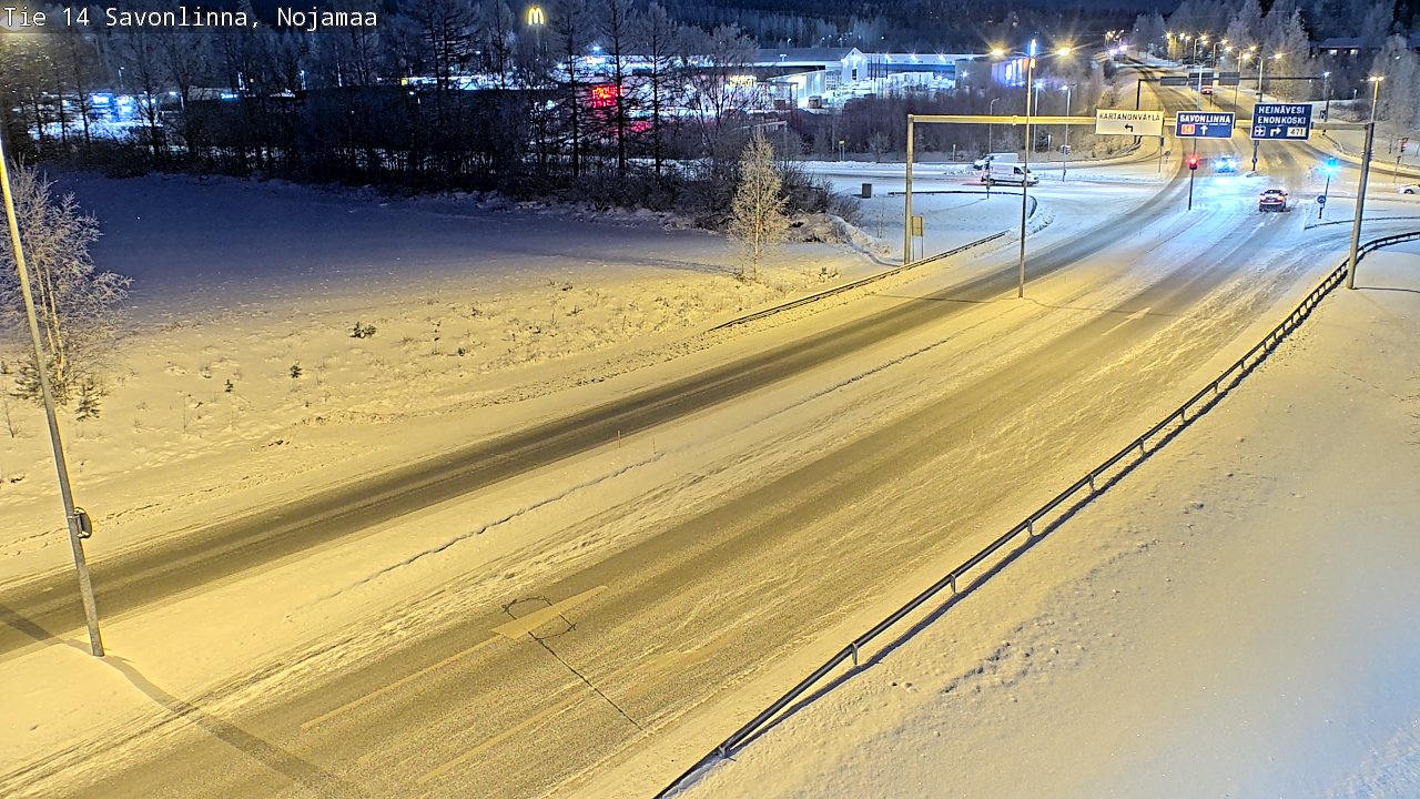 Kelikamerat Kuva Tie 14 Savonlinna, Nojanmaa, Savonlinna, Etelä-Savo