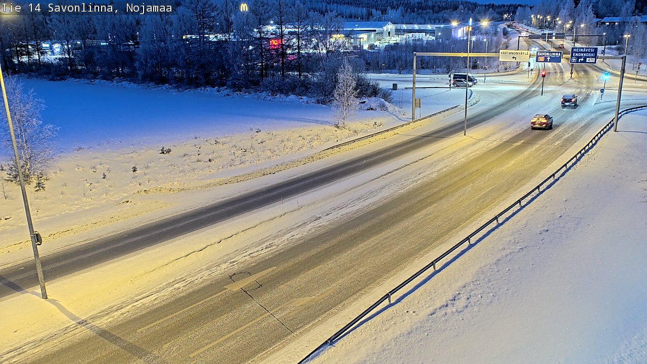 Kelikamerat Kuva Tie 14 Savonlinna, Nojanmaa, Savonlinna, Etelä-Savo