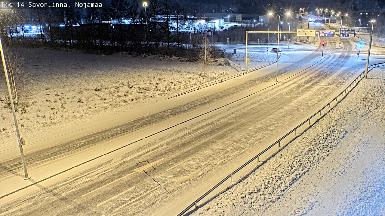 Kelikamerat Kuva Tie 14 Savonlinna, Nojanmaa, Savonlinna, Etelä-Savo