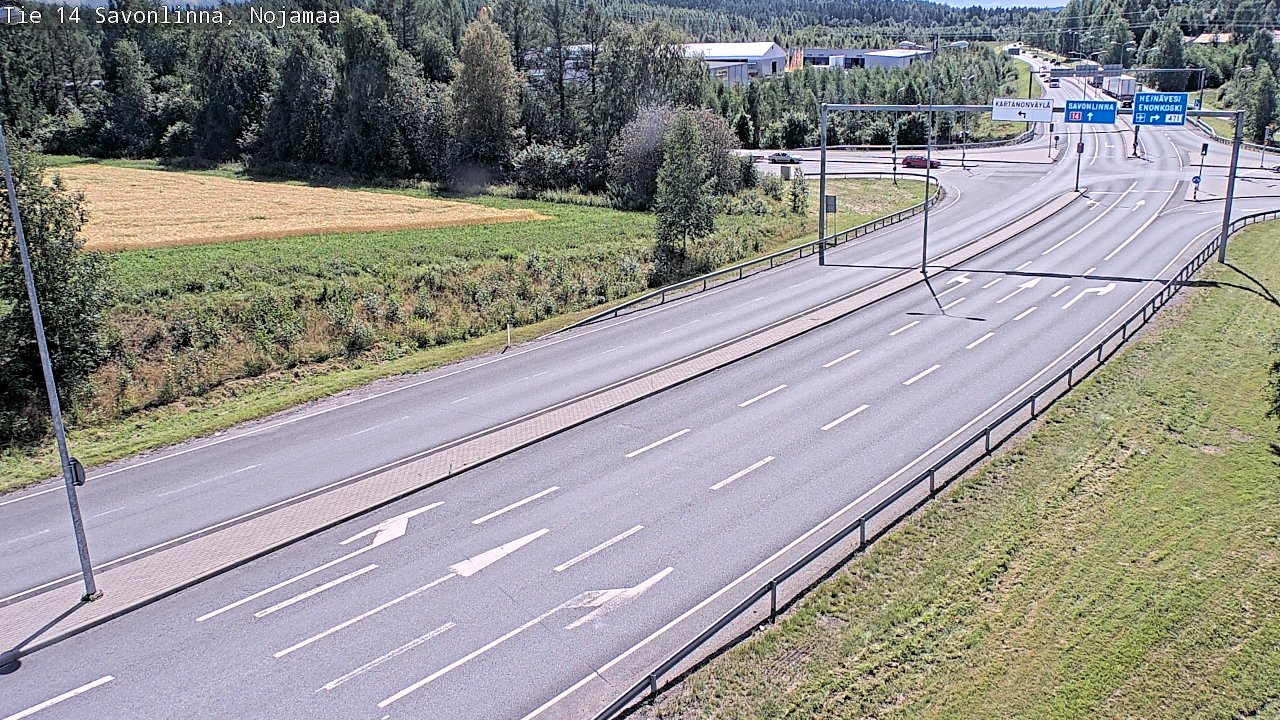 Kelikamerat Kuva Tie 14 Savonlinna, Nojanmaa, Savonlinna, Etelä-Savo