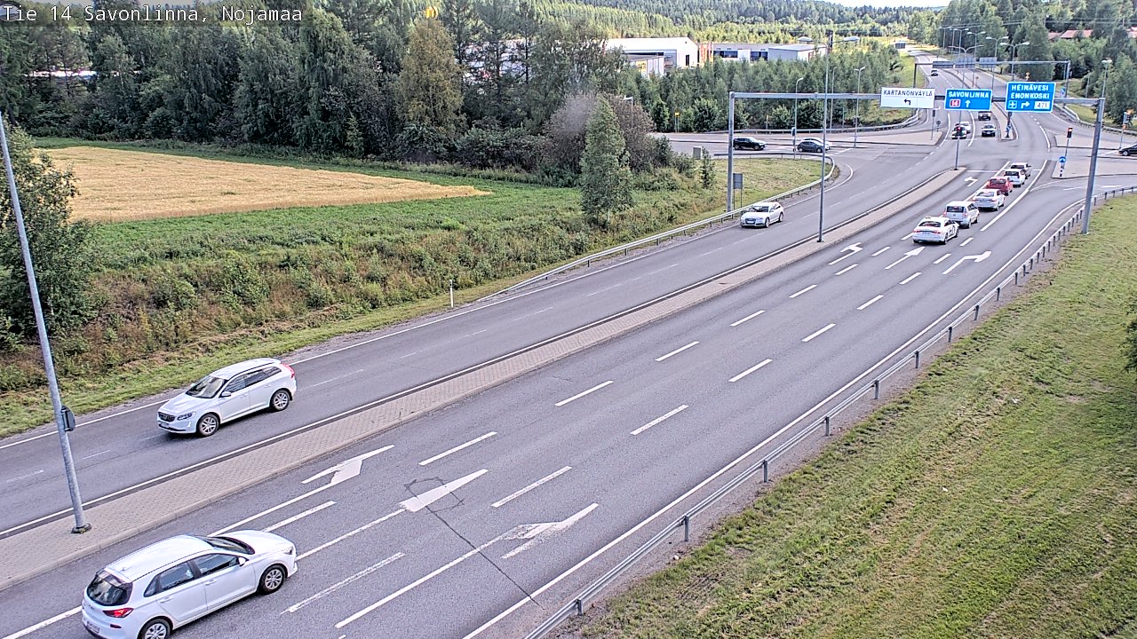 Kelikamerat Kuva Tie 14 Savonlinna, Nojanmaa, Savonlinna, Etelä-Savo