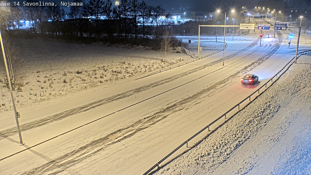 Kelikamerat Kuva Tie 14 Savonlinna, Nojanmaa, Savonlinna, Etelä-Savo