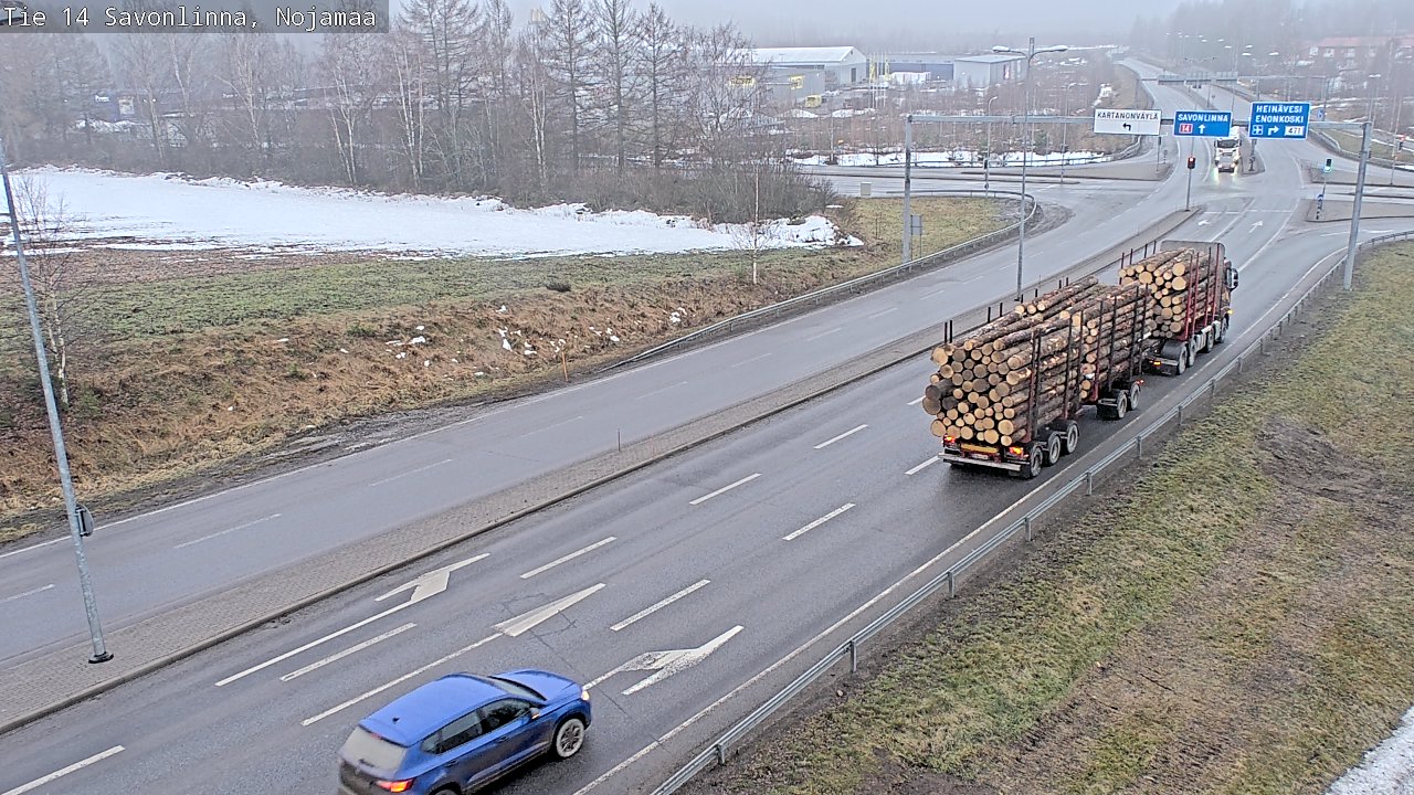 Kelikamerat Kuva Tie 14 Savonlinna, Nojanmaa, Savonlinna, Etelä-Savo