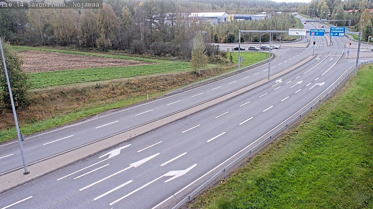 Kelikamerat Kuva Tie 14 Savonlinna, Nojanmaa, Savonlinna, Etelä-Savo