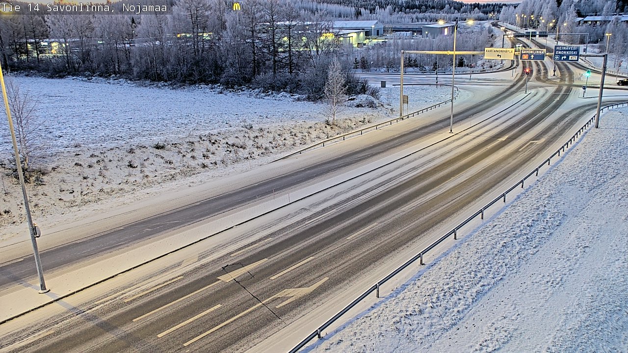 Kelikamerat Kuva Tie 14 Savonlinna, Nojanmaa, Savonlinna, Etelä-Savo