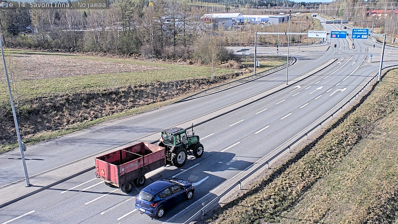 Kelikamerat Kuva Tie 14 Savonlinna, Nojanmaa, Savonlinna, Etelä-Savo