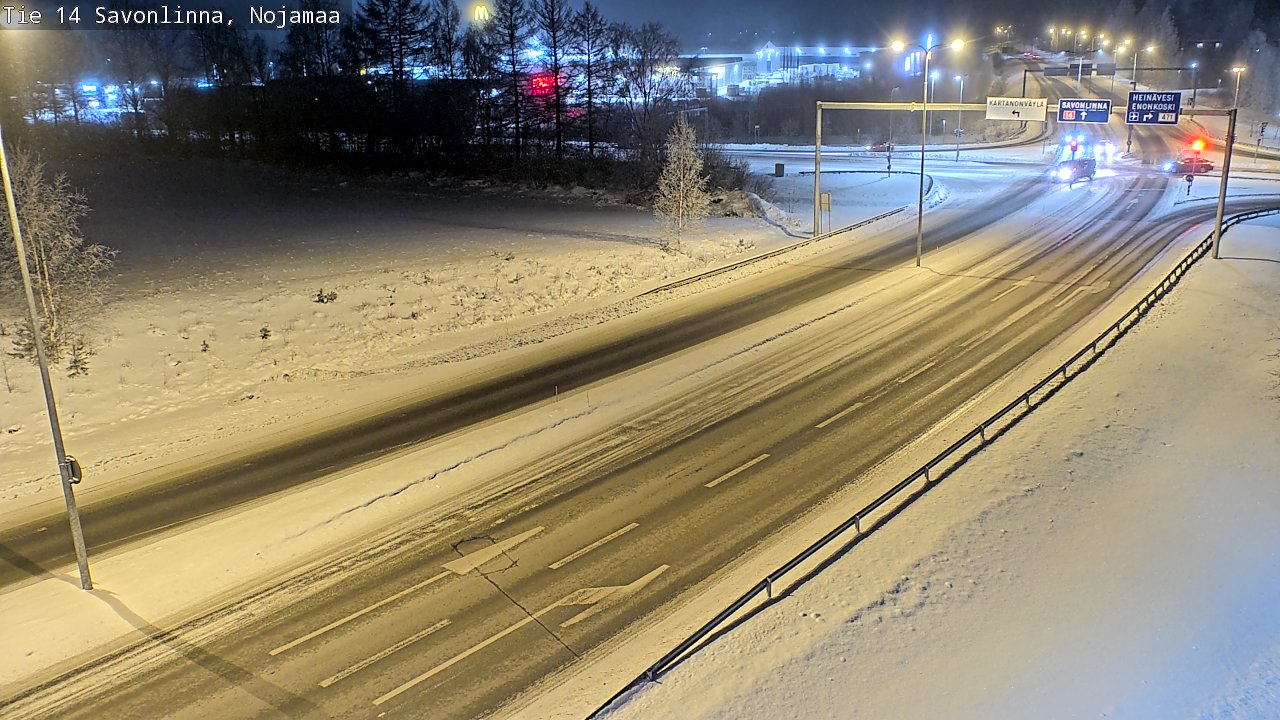 Kelikamerat Kuva Tie 14 Savonlinna, Nojanmaa, Savonlinna, Etelä-Savo