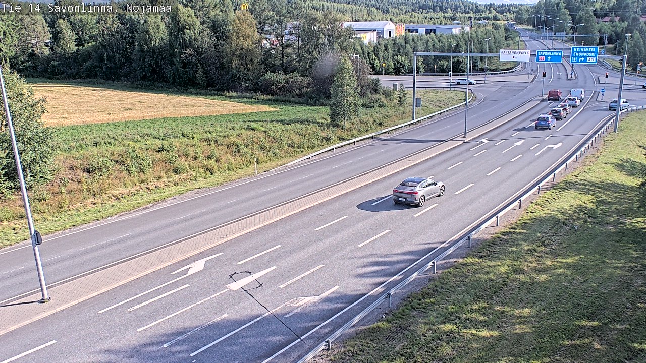Kelikamerat Kuva Tie 14 Savonlinna, Nojanmaa, Savonlinna, Etelä-Savo