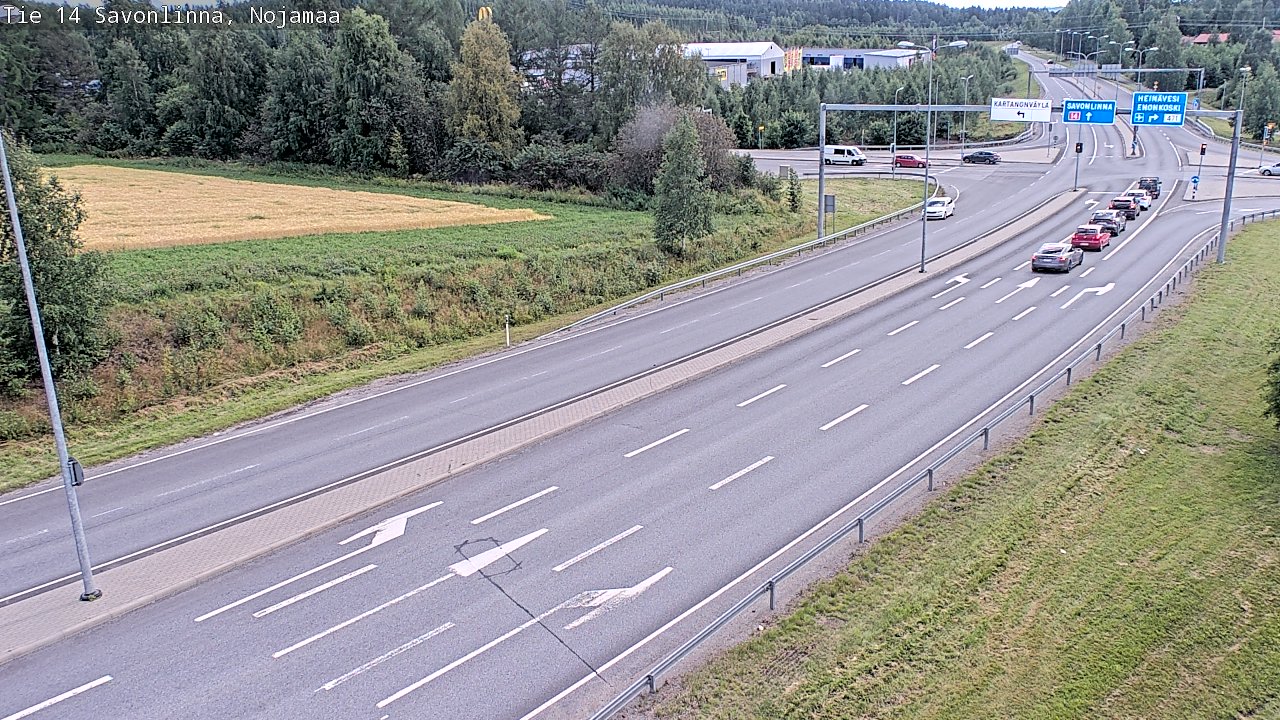 Kelikamerat Kuva Tie 14 Savonlinna, Nojanmaa, Savonlinna, Etelä-Savo
