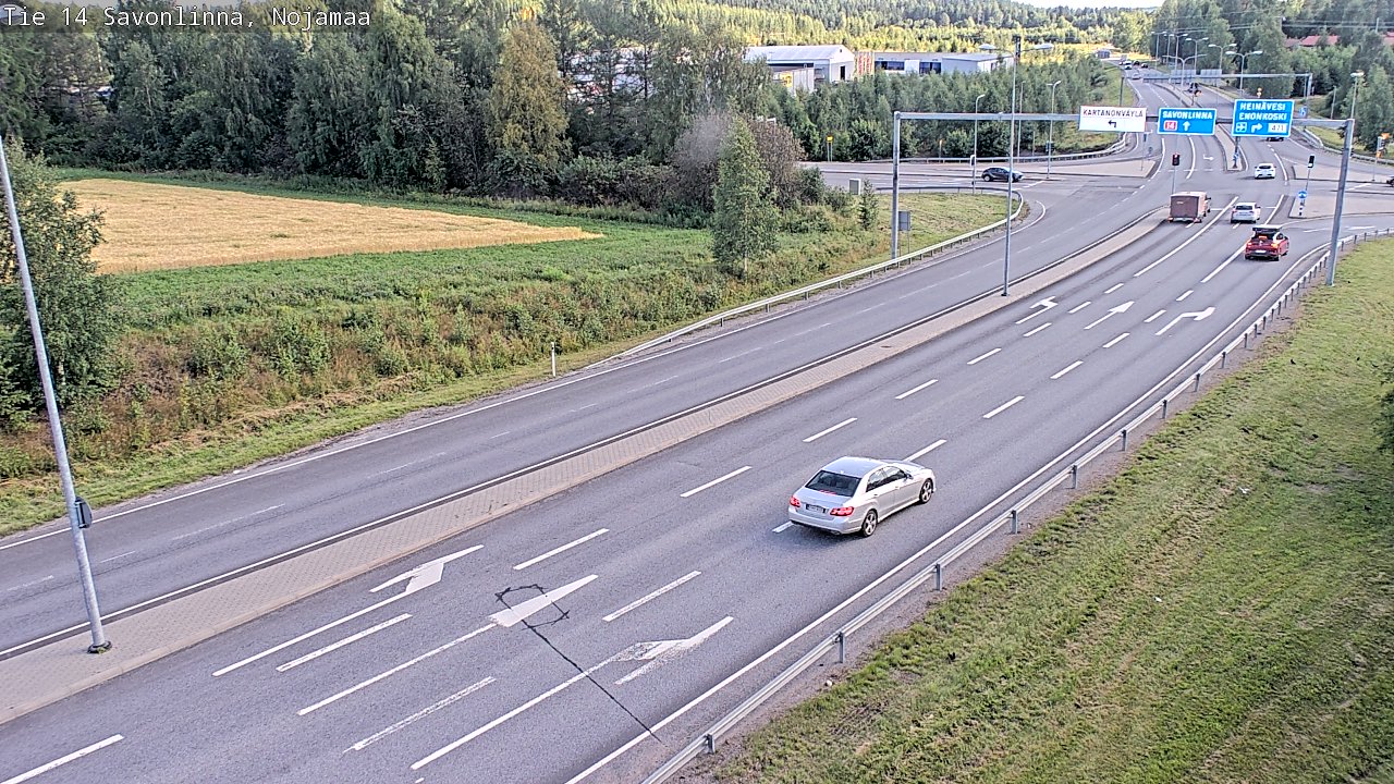 Kelikamerat Kuva Tie 14 Savonlinna, Nojanmaa, Savonlinna, Etelä-Savo