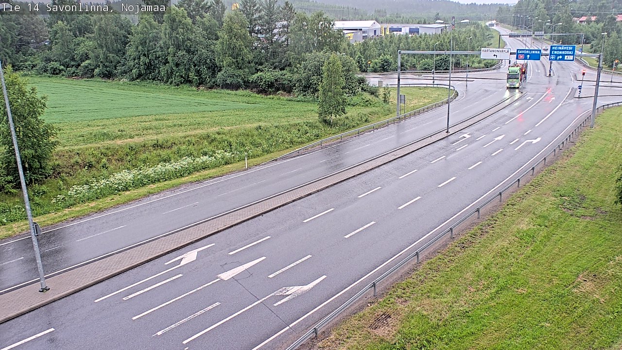 Kelikamerat Kuva Tie 14 Savonlinna, Nojanmaa, Savonlinna, Etelä-Savo