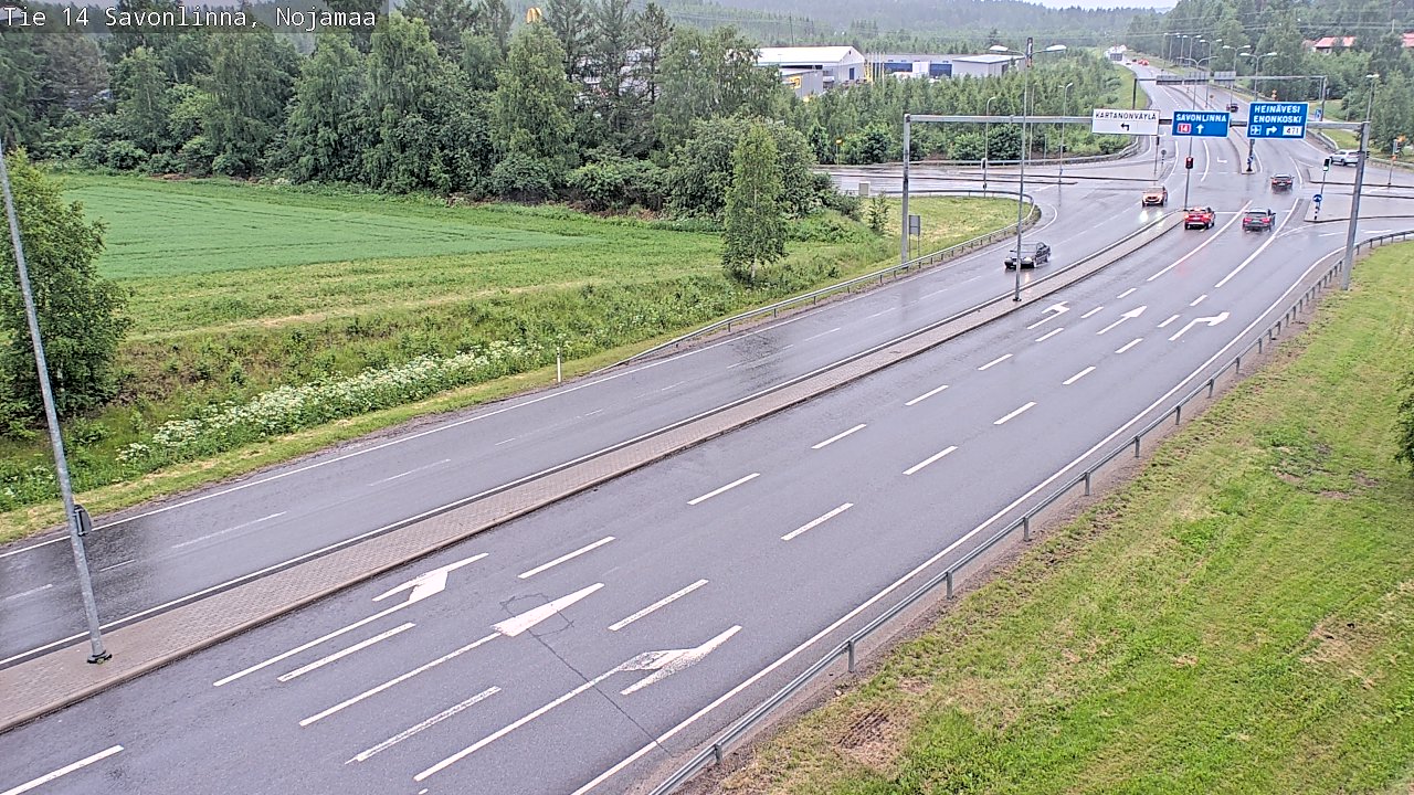 Kelikamerat Kuva Tie 14 Savonlinna, Nojanmaa, Savonlinna, Etelä-Savo