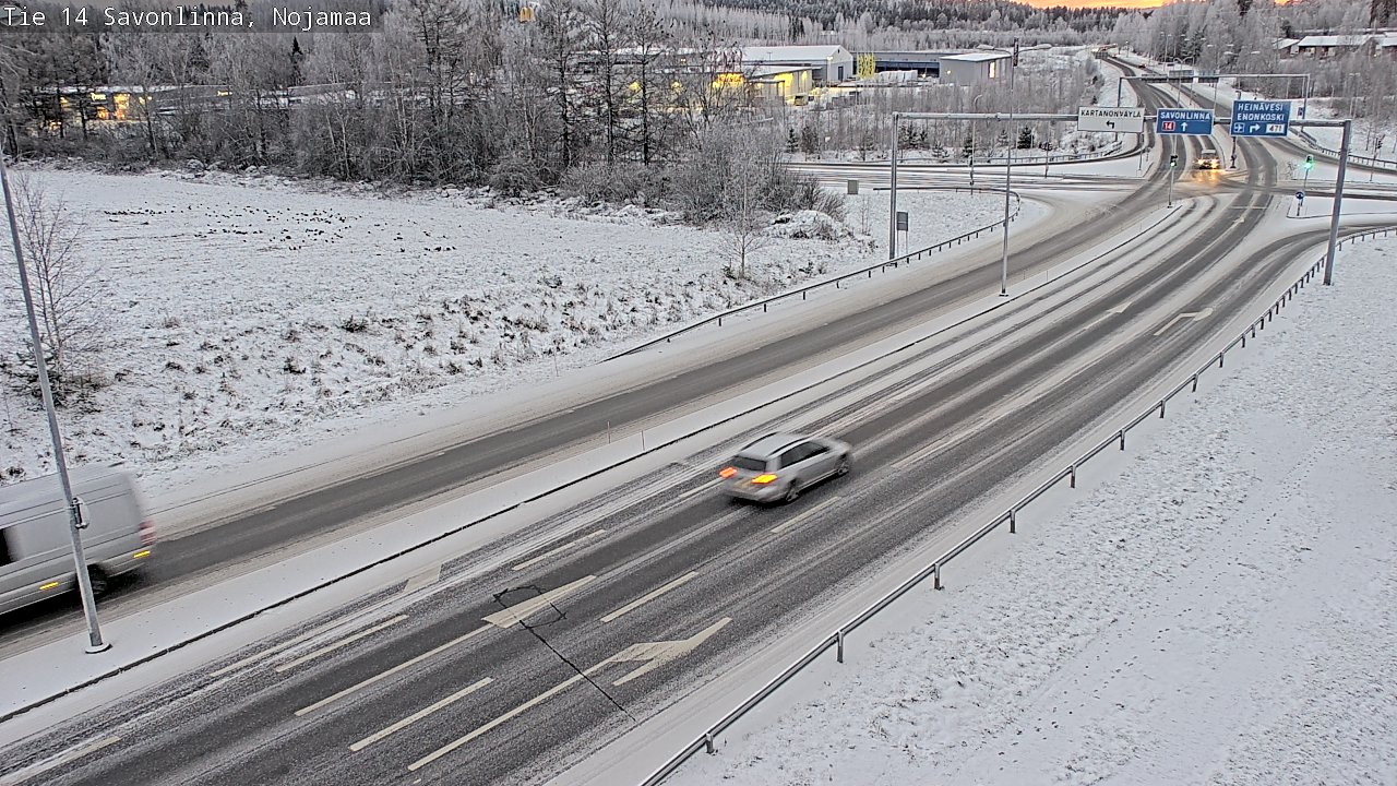 Kelikamerat Kuva Tie 14 Savonlinna, Nojanmaa, Savonlinna, Etelä-Savo