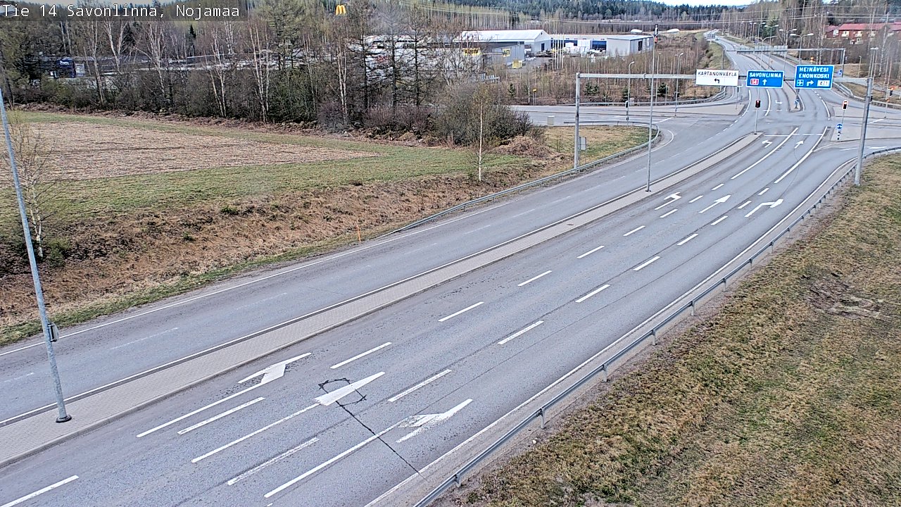 Kelikamerat Kuva Tie 14 Savonlinna, Nojanmaa, Savonlinna, Etelä-Savo