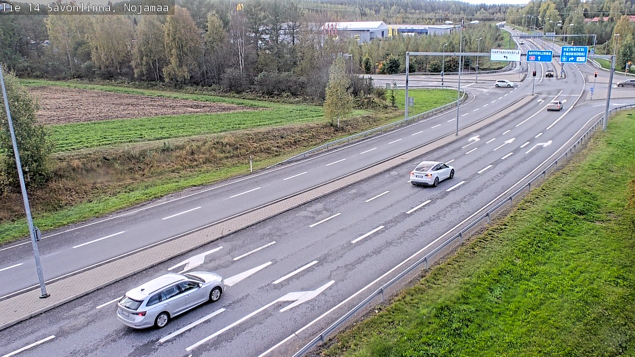 Kelikamerat Kuva Tie 14 Savonlinna, Nojanmaa, Savonlinna, Etelä-Savo