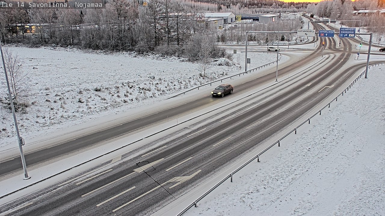 Kelikamerat Kuva Tie 14 Savonlinna, Nojanmaa, Savonlinna, Etelä-Savo