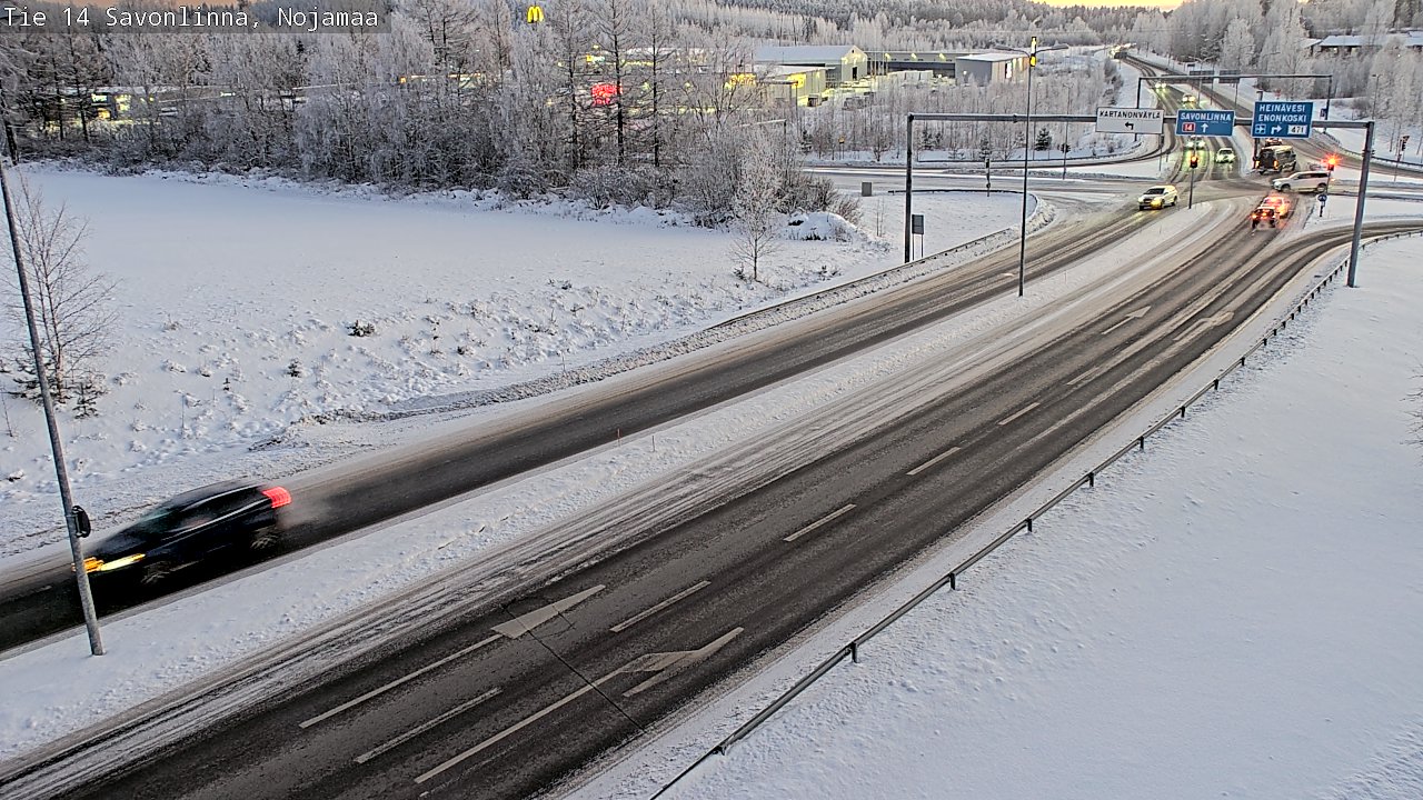 Kelikamerat Kuva Tie 14 Savonlinna, Nojanmaa, Savonlinna, Etelä-Savo