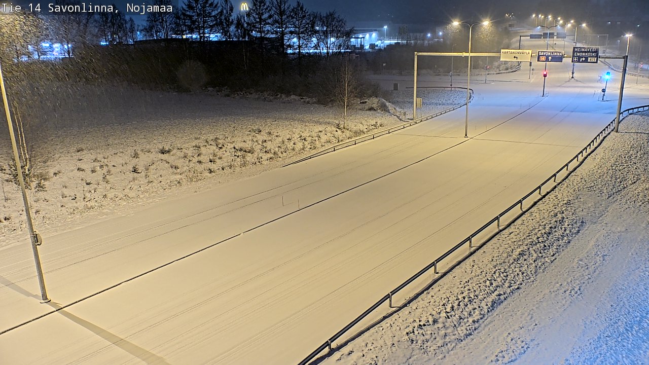 Kelikamerat Kuva Tie 14 Savonlinna, Nojanmaa, Savonlinna, Etelä-Savo