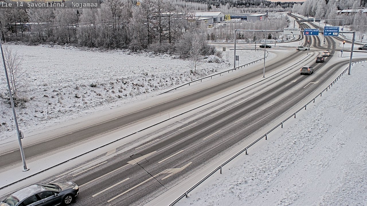 Kelikamerat Kuva Tie 14 Savonlinna, Nojanmaa, Savonlinna, Etelä-Savo