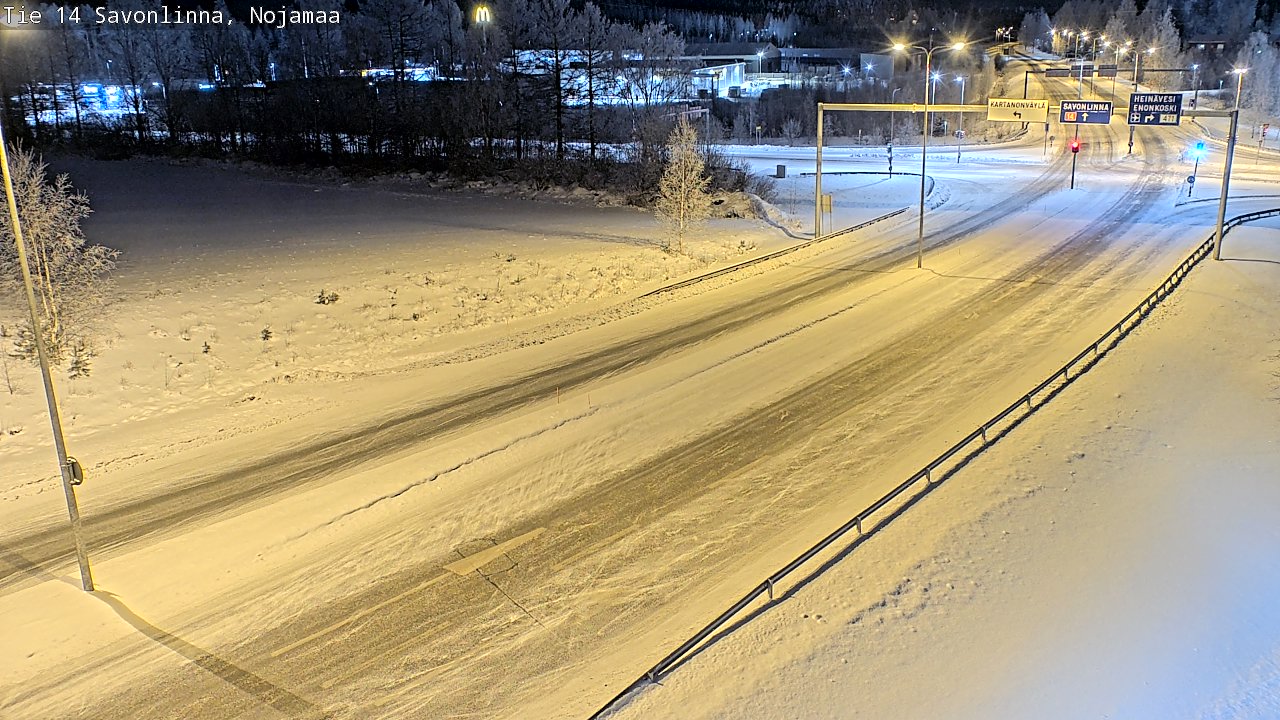 Kelikamerat Kuva Tie 14 Savonlinna, Nojanmaa, Savonlinna, Etelä-Savo