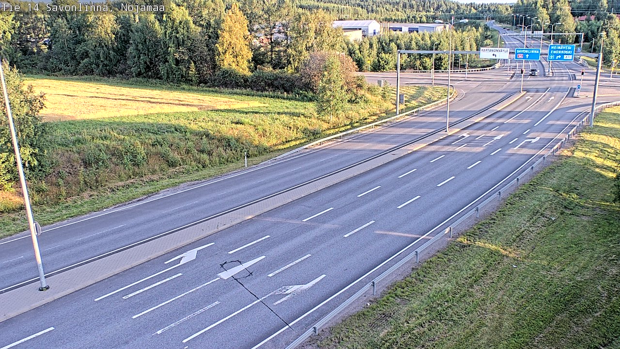 Kelikamerat Kuva Tie 14 Savonlinna, Nojanmaa, Savonlinna, Etelä-Savo