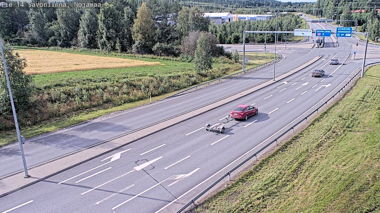 Kelikamerat Kuva Tie 14 Savonlinna, Nojanmaa, Savonlinna, Etelä-Savo