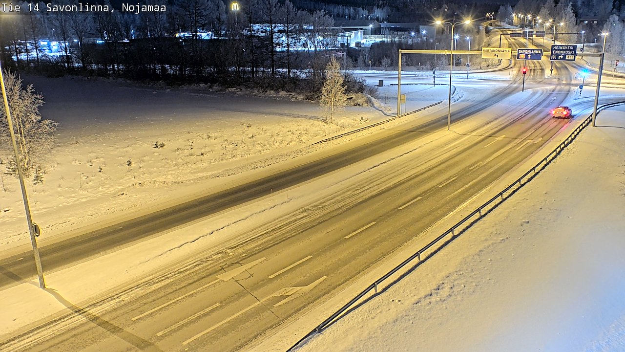 Kelikamerat Kuva Tie 14 Savonlinna, Nojanmaa, Savonlinna, Etelä-Savo