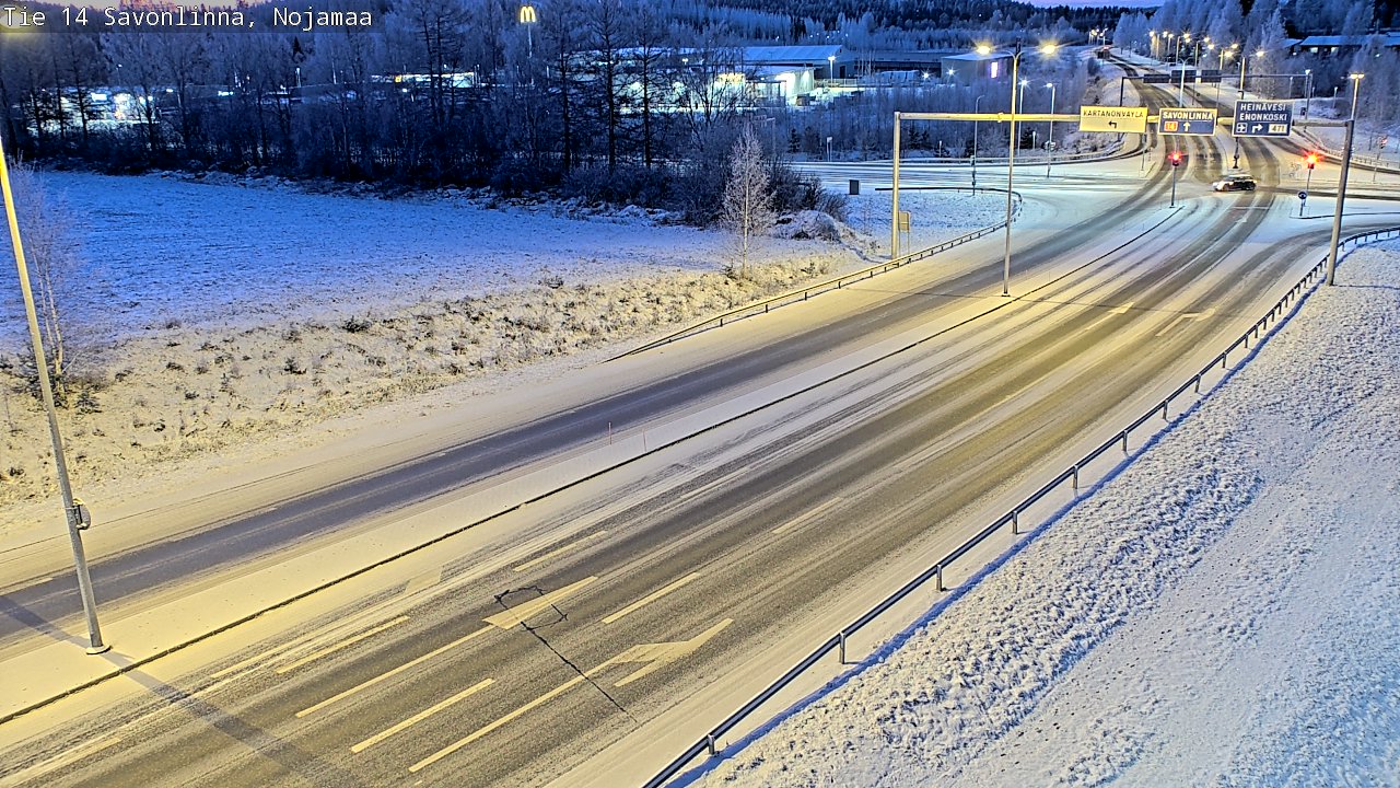 Kelikamerat Kuva Tie 14 Savonlinna, Nojanmaa, Savonlinna, Etelä-Savo