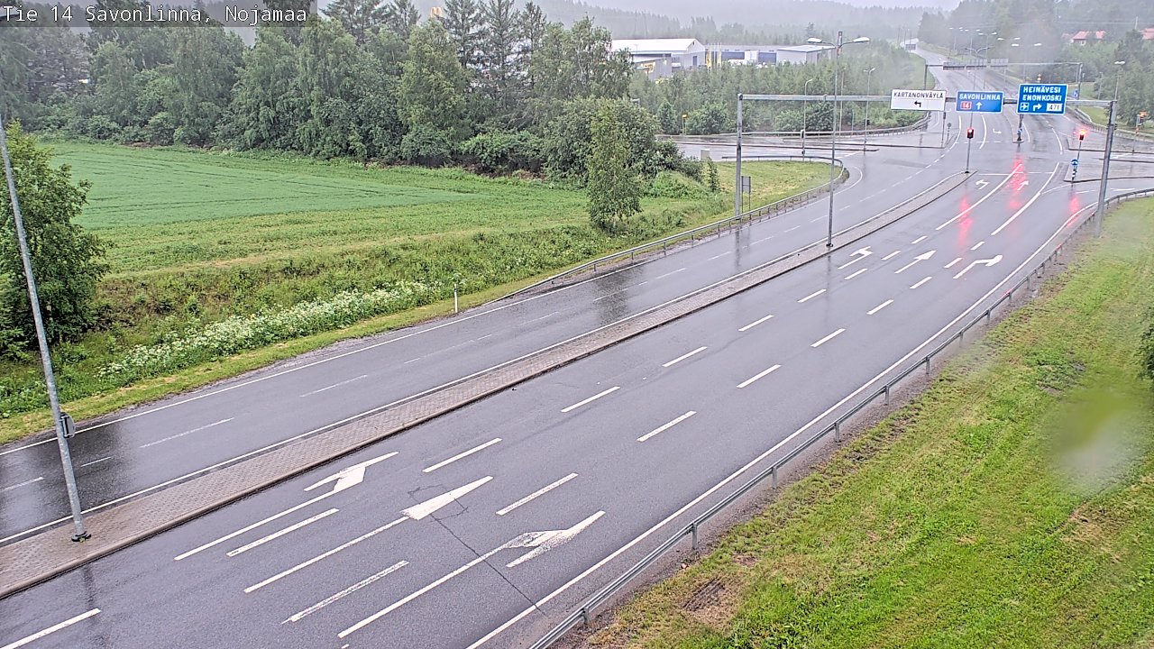 Kelikamerat Kuva Tie 14 Savonlinna, Nojanmaa, Savonlinna, Etelä-Savo