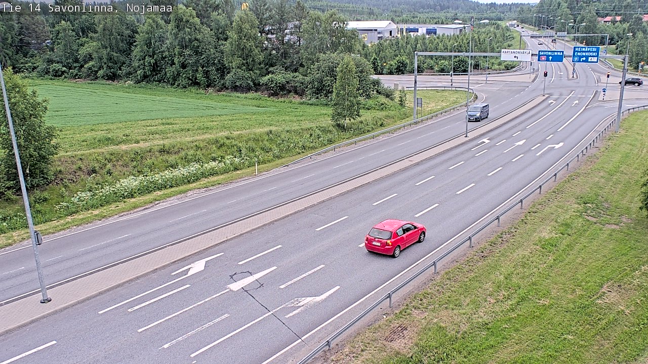 Kelikamerat Kuva Tie 14 Savonlinna, Nojanmaa, Savonlinna, Etelä-Savo