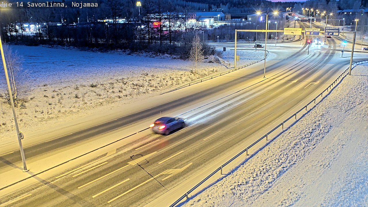 Kelikamerat Kuva Tie 14 Savonlinna, Nojanmaa, Savonlinna, Etelä-Savo
