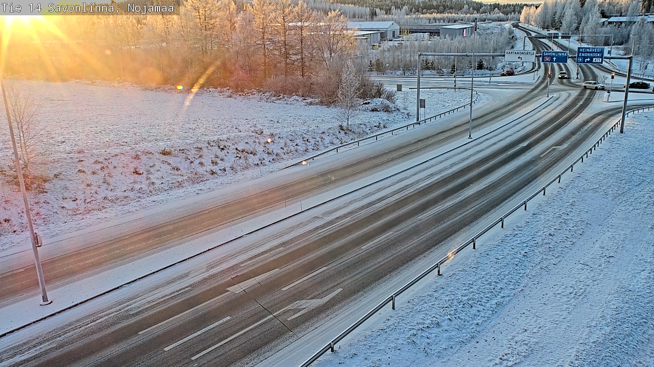 Kelikamerat Kuva Tie 14 Savonlinna, Nojanmaa, Savonlinna, Etelä-Savo