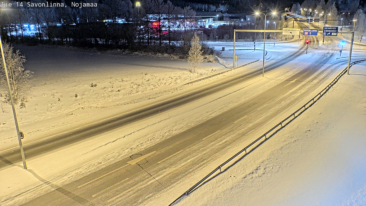 Kelikamerat Kuva Tie 14 Savonlinna, Nojanmaa, Savonlinna, Etelä-Savo