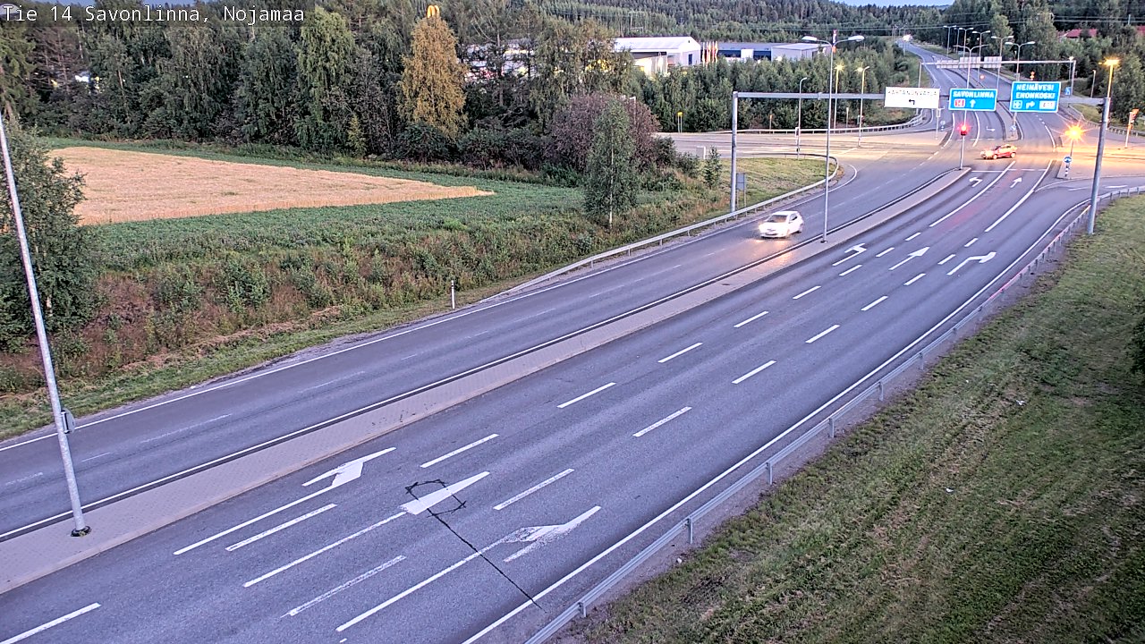 Kelikamerat Kuva Tie 14 Savonlinna, Nojanmaa, Savonlinna, Etelä-Savo