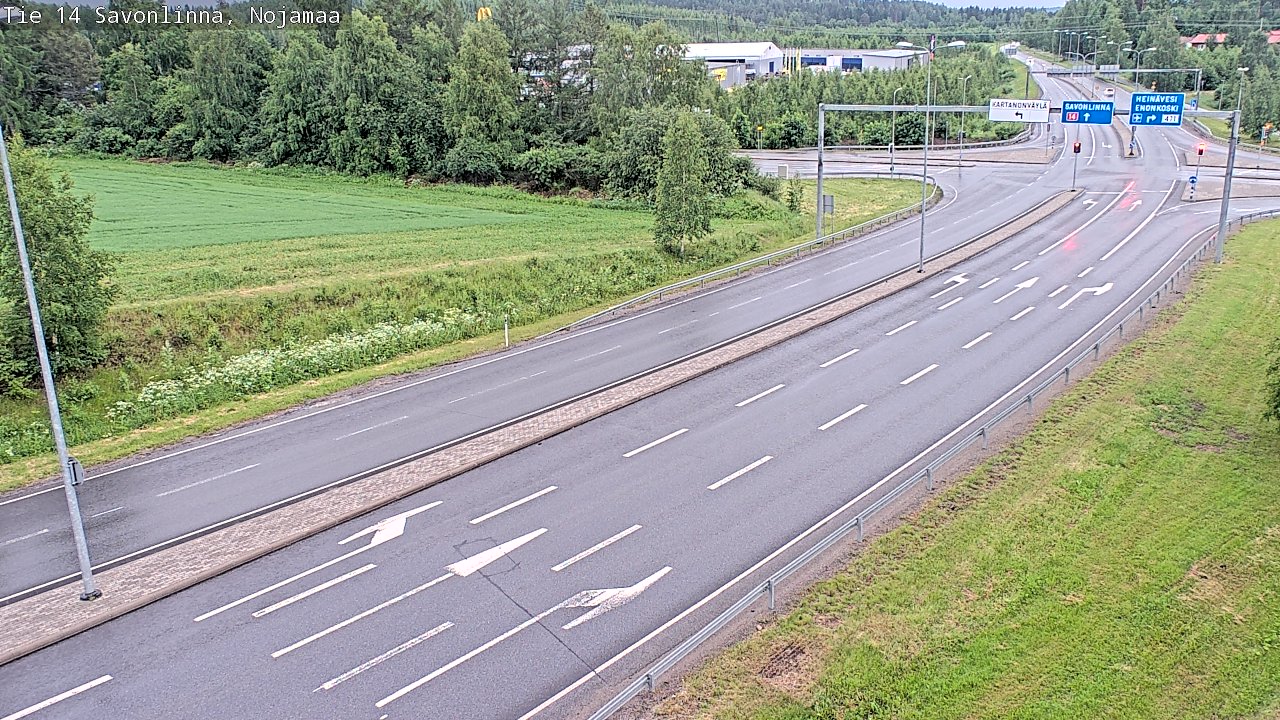 Kelikamerat Kuva Tie 14 Savonlinna, Nojanmaa, Savonlinna, Etelä-Savo