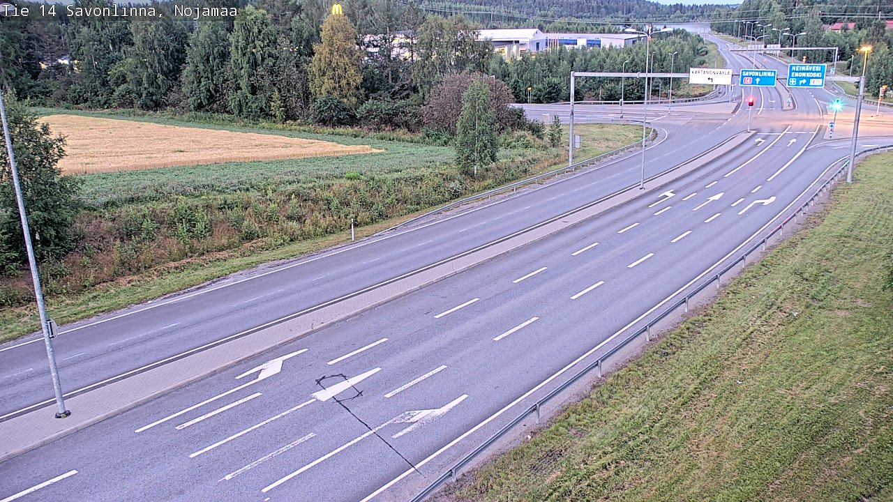 Kelikamerat Kuva Tie 14 Savonlinna, Nojanmaa, Savonlinna, Etelä-Savo