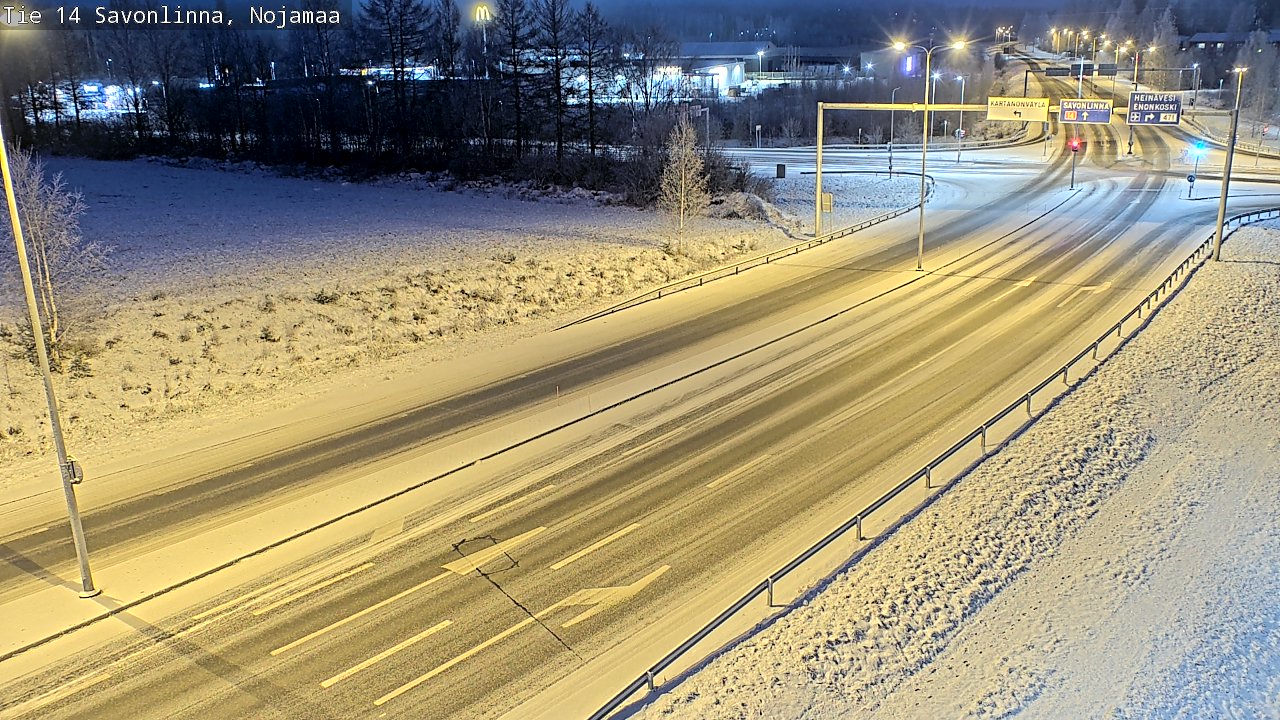 Kelikamerat Kuva Tie 14 Savonlinna, Nojanmaa, Savonlinna, Etelä-Savo