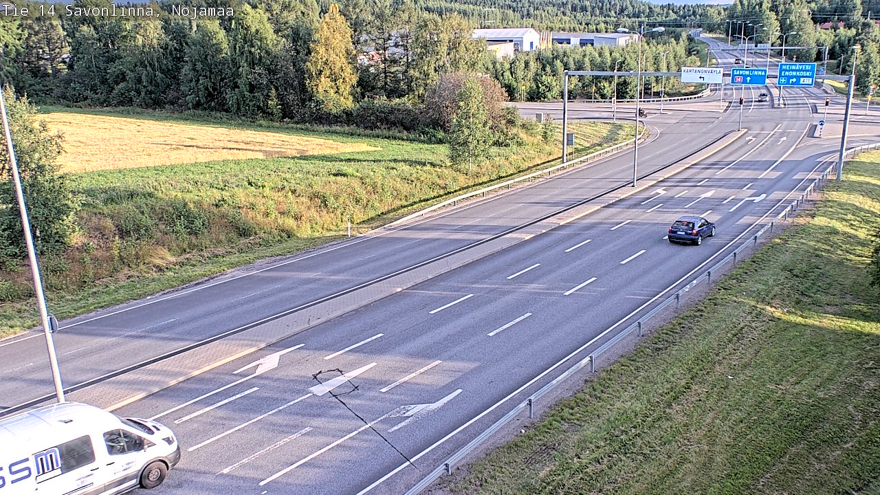 Kelikamerat Kuva Tie 14 Savonlinna, Nojanmaa, Savonlinna, Etelä-Savo