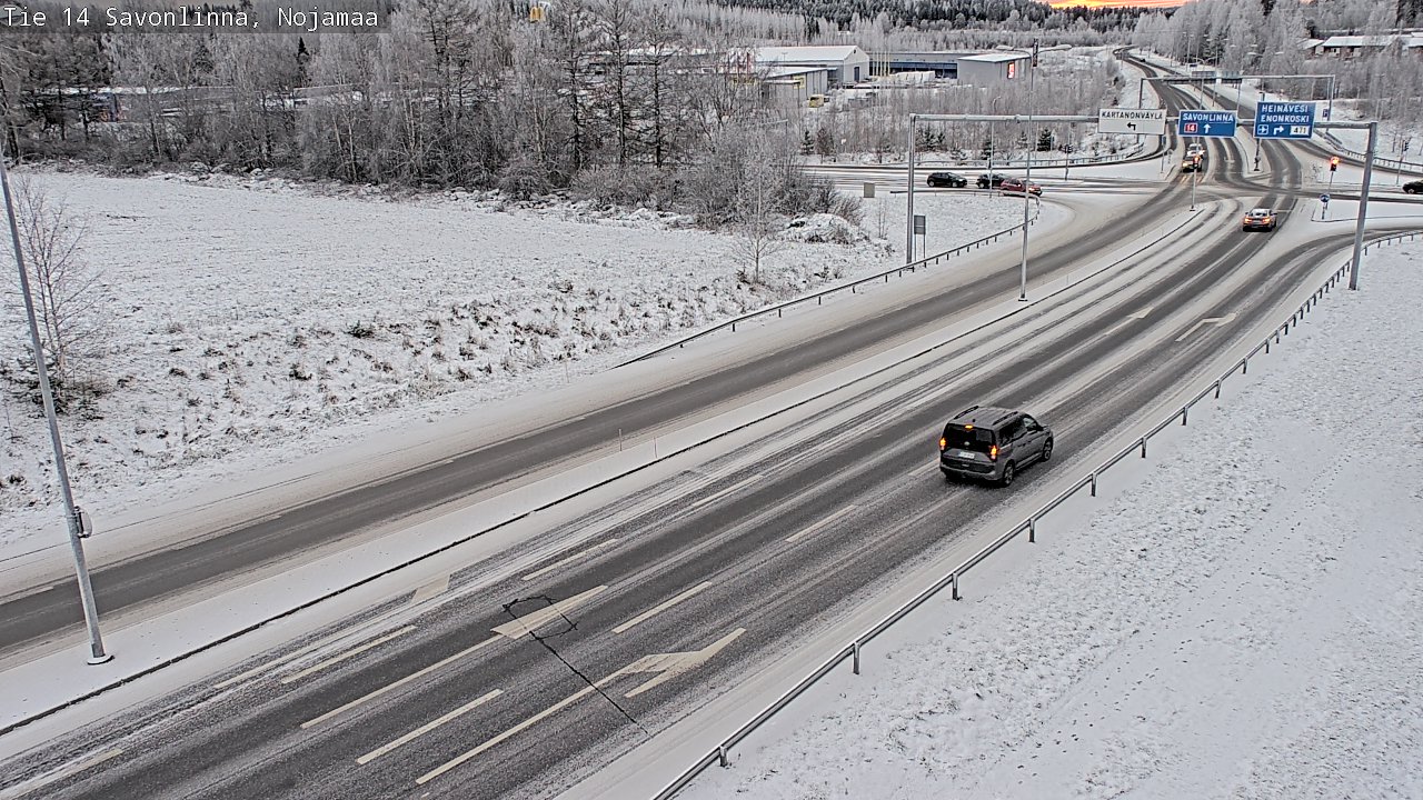 Kelikamerat Kuva Tie 14 Savonlinna, Nojanmaa, Savonlinna, Etelä-Savo