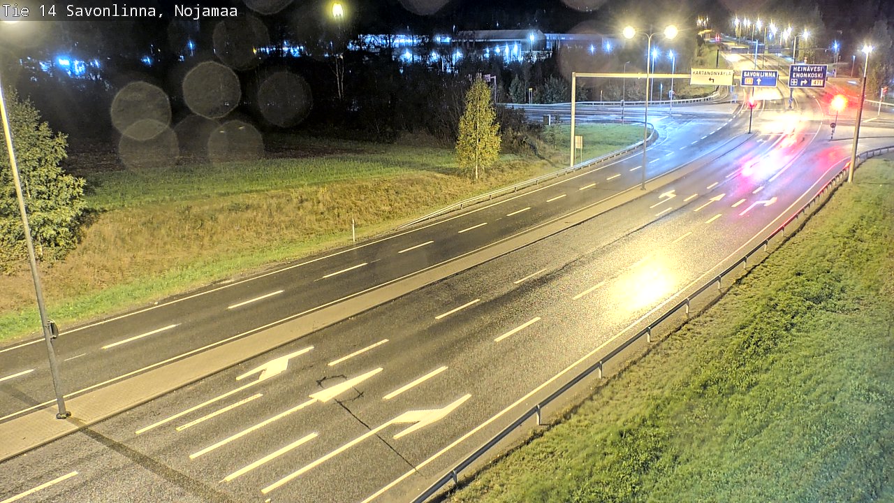 Weather Camera Image Road 14 Savonlinna, Nojanmaa, Savonlinna, Etelä-Savo
